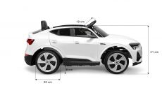 Електромобіль Caretero (Toyz) Audi E-tron Sportback Red